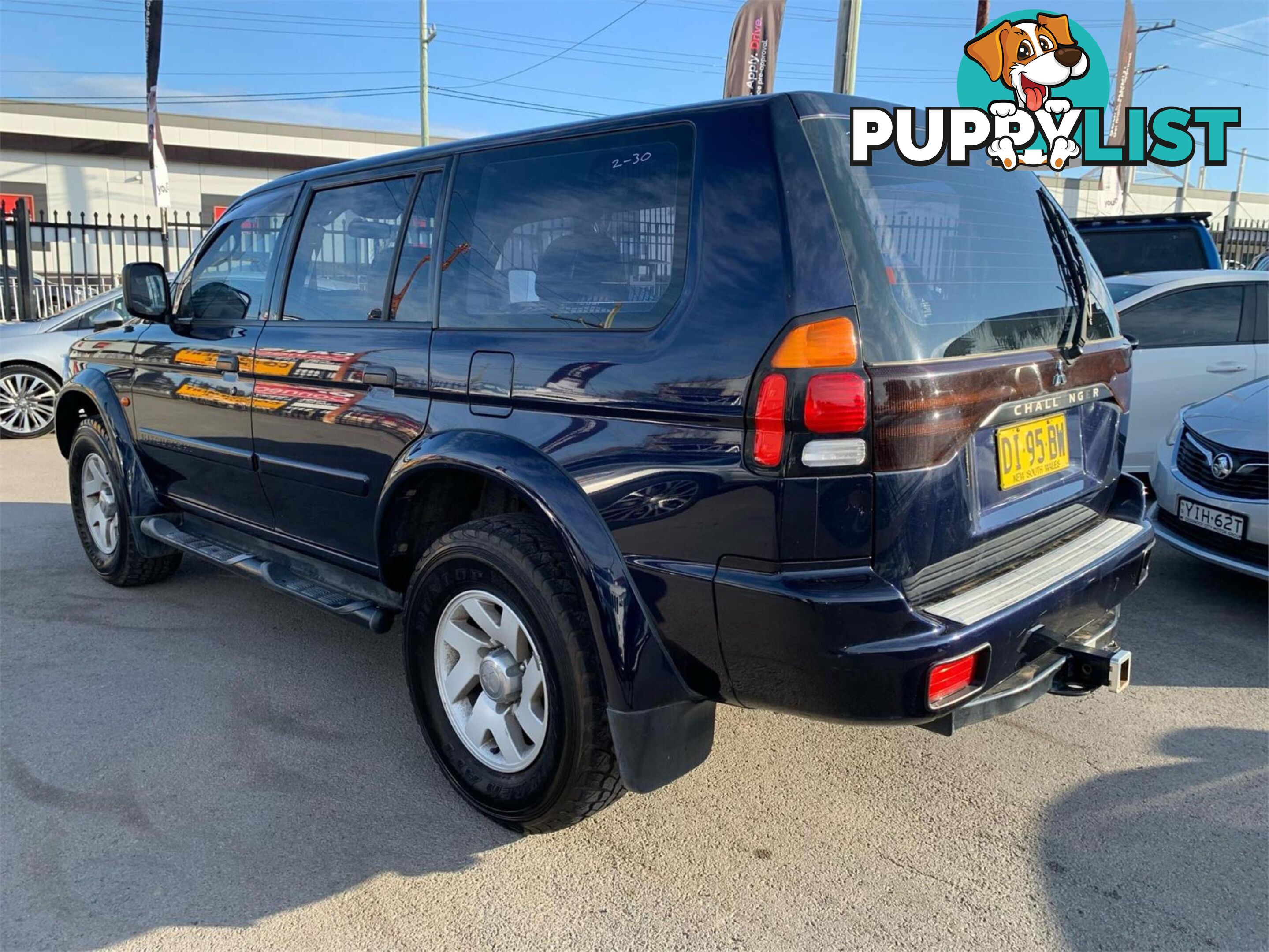 2003 MITSUBISHI CHALLENGER XS PAMY03 4D WAGON