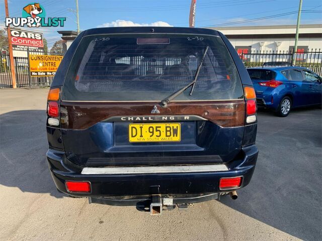 2003 MITSUBISHI CHALLENGER XS PAMY03 4D WAGON