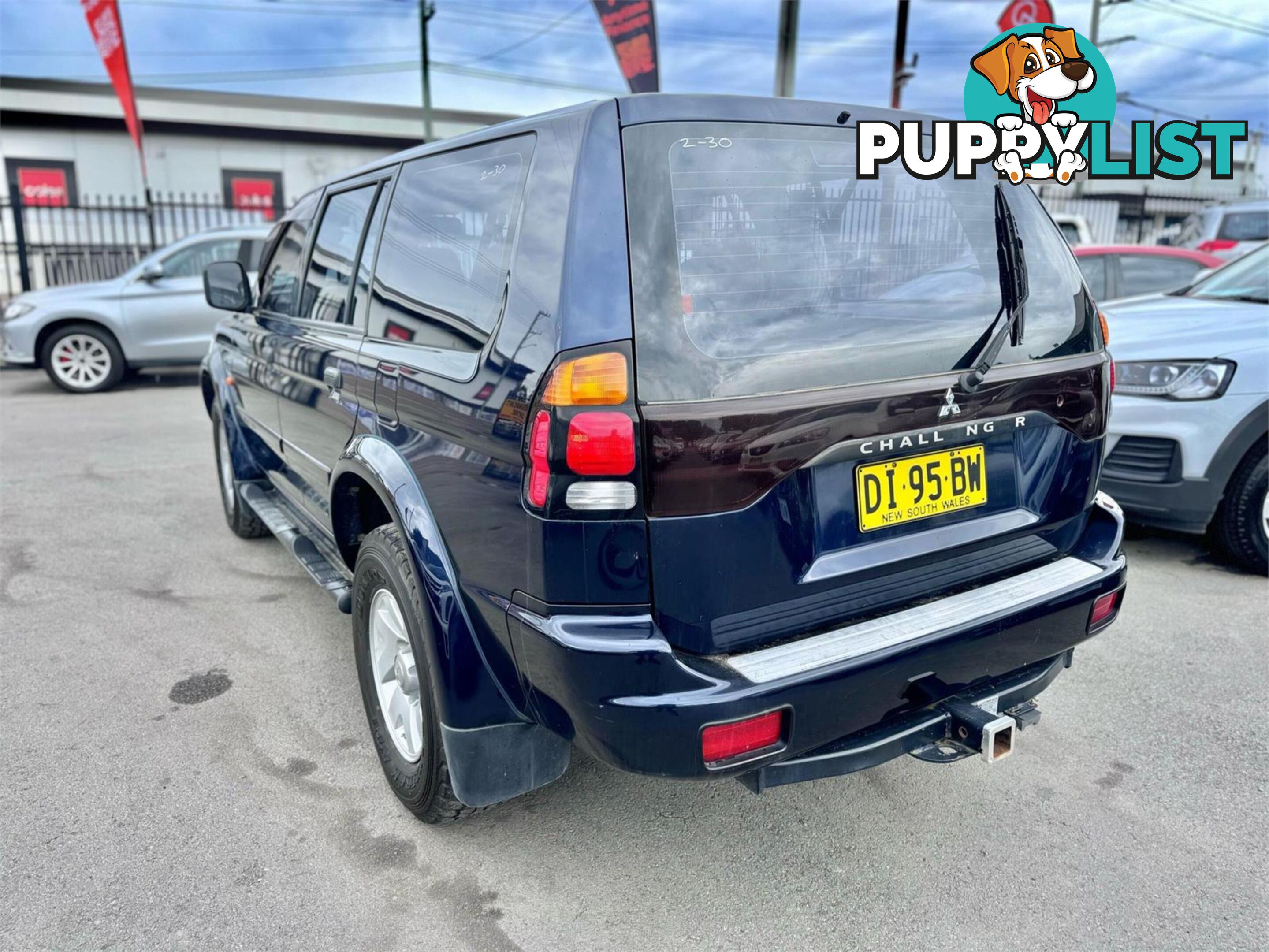 2003 MITSUBISHI CHALLENGER XS PAMY03 4D WAGON