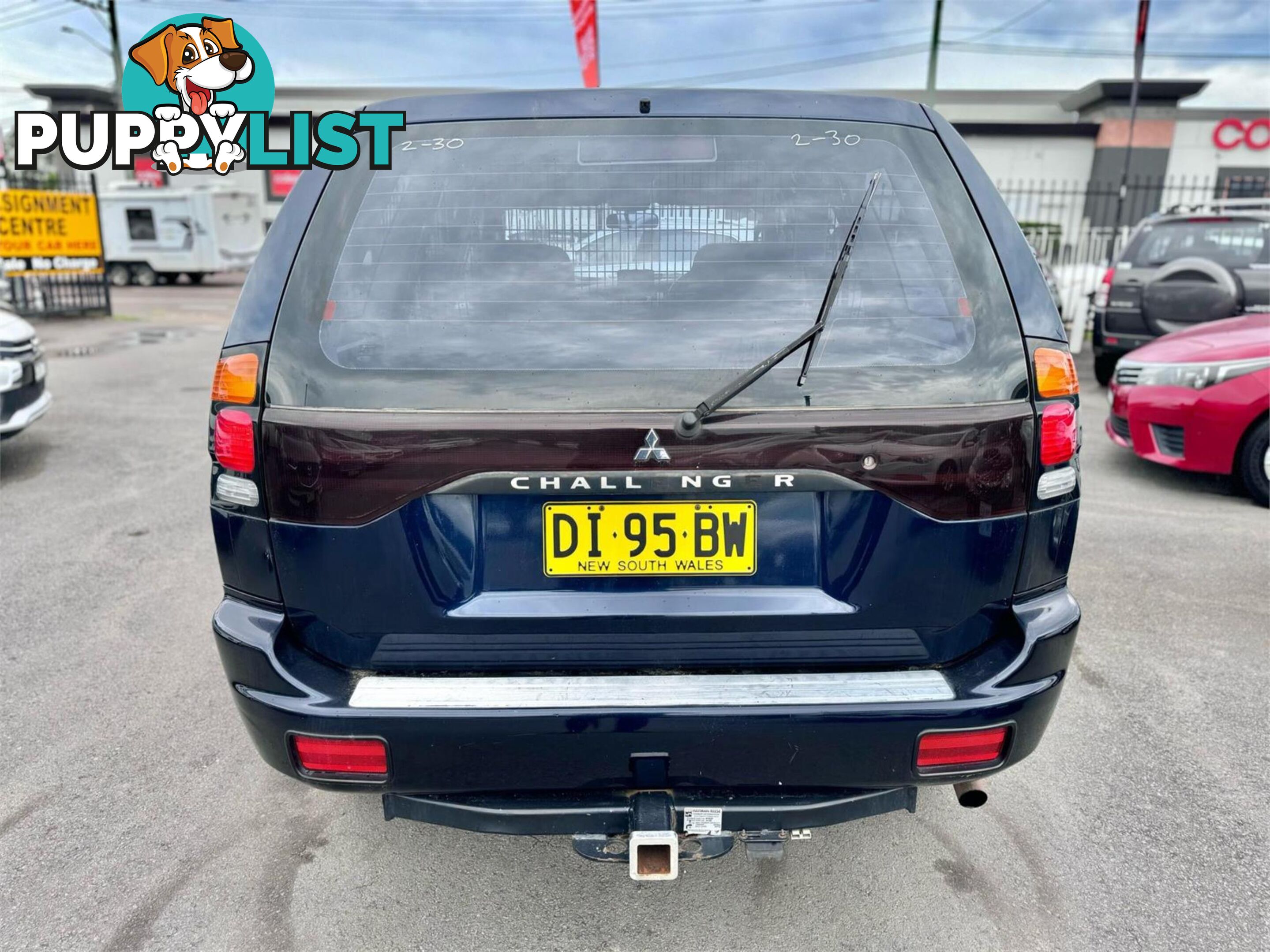 2003 MITSUBISHI CHALLENGER XS PAMY03 4D WAGON