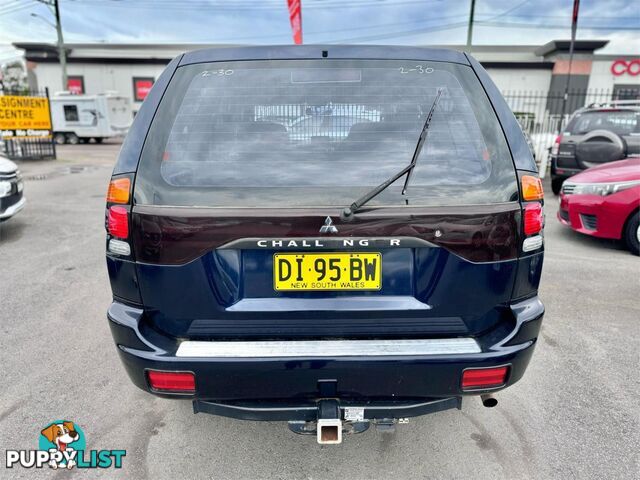 2003 MITSUBISHI CHALLENGER XS PAMY03 4D WAGON