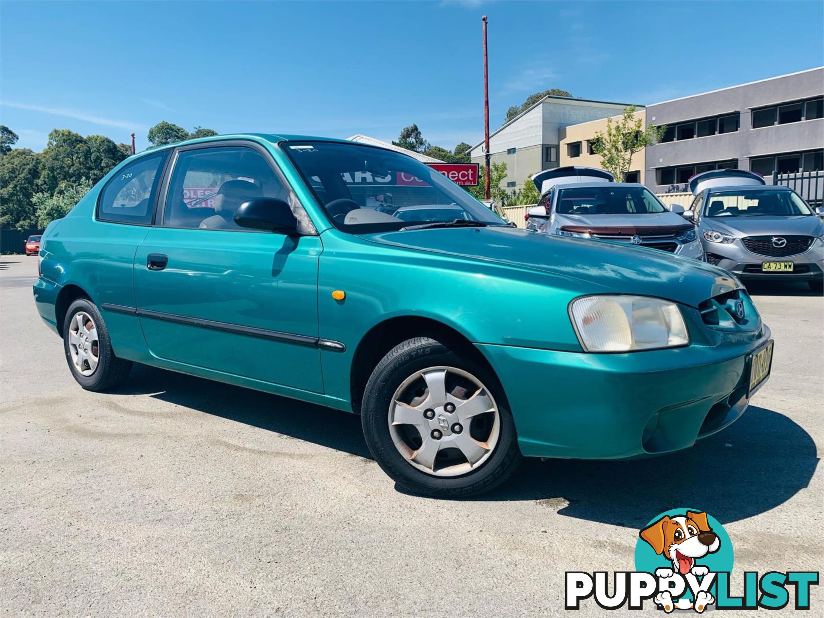 2000 HYUNDAI ACCENT GL LC 3D HATCHBACK