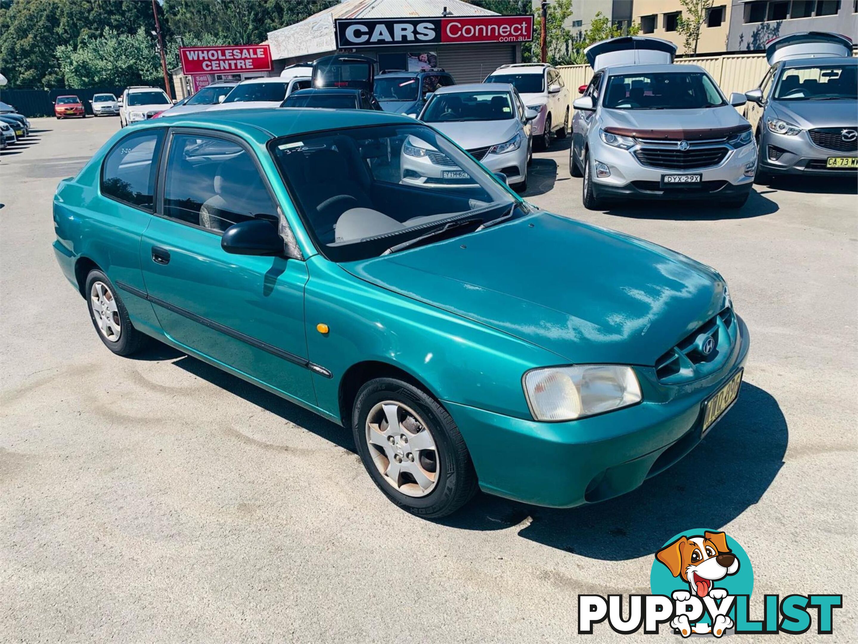 2000 HYUNDAI ACCENT GL LC 3D HATCHBACK