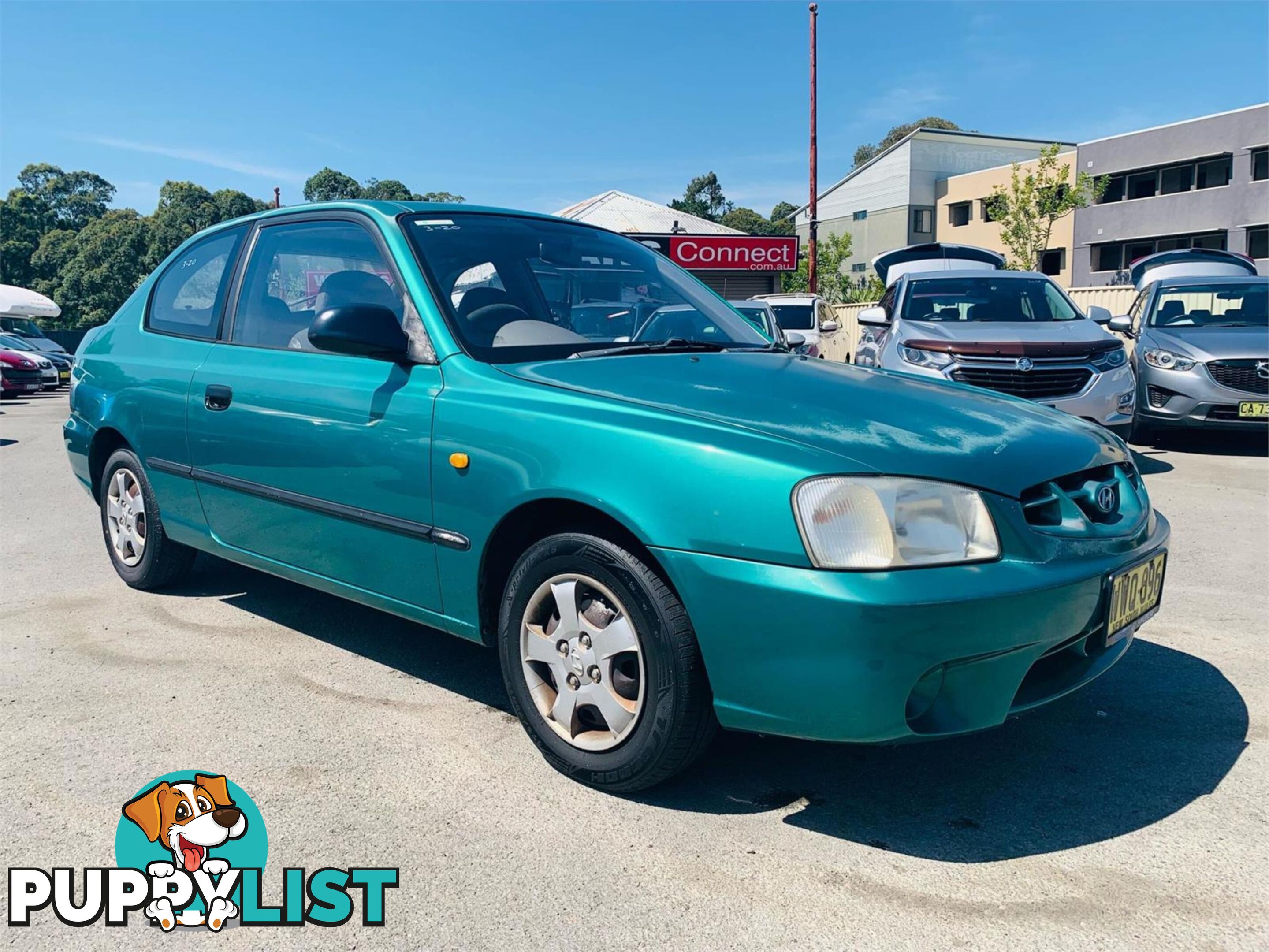 2000 HYUNDAI ACCENT GL LC 3D HATCHBACK