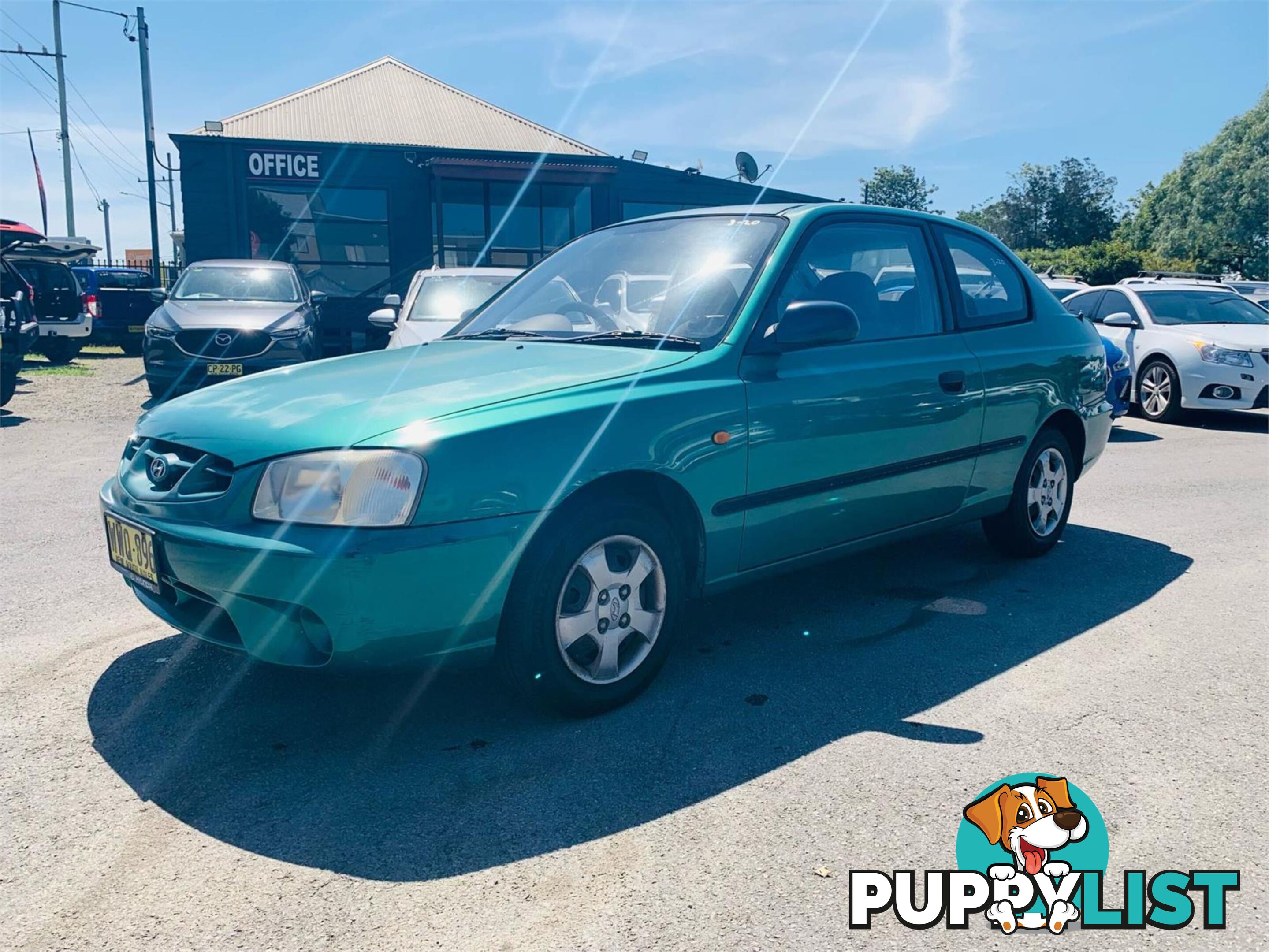 2000 HYUNDAI ACCENT GL LC 3D HATCHBACK