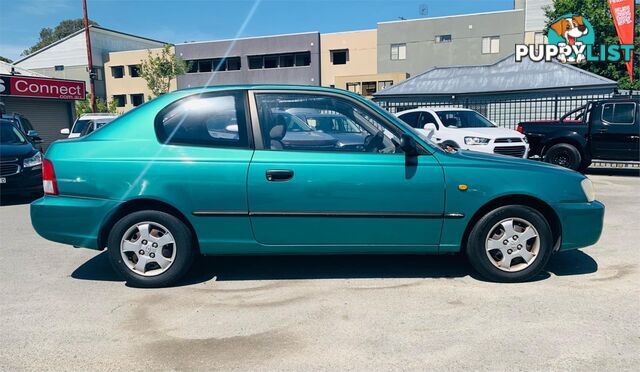 2000 HYUNDAI ACCENT GL LC 3D HATCHBACK