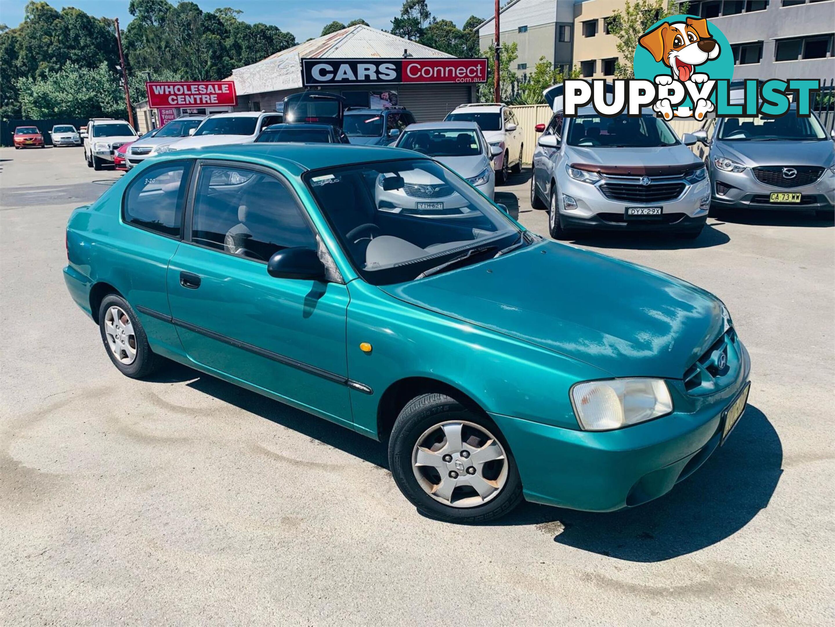 2000 HYUNDAI ACCENT GL LC 3D HATCHBACK