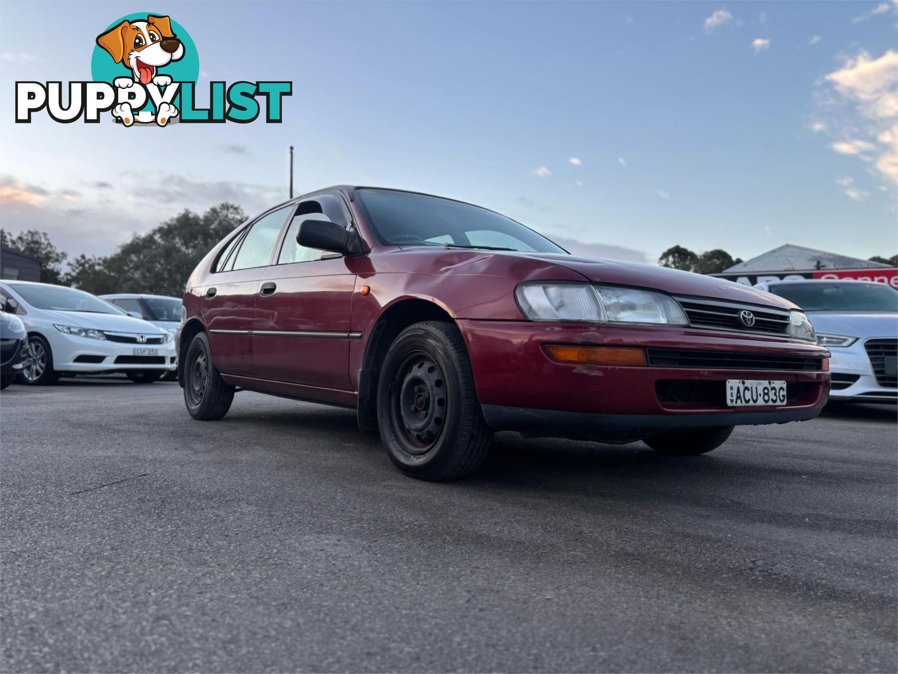 1995 TOYOTA COROLLA CSISECA AE101R 5D LIFTBACK