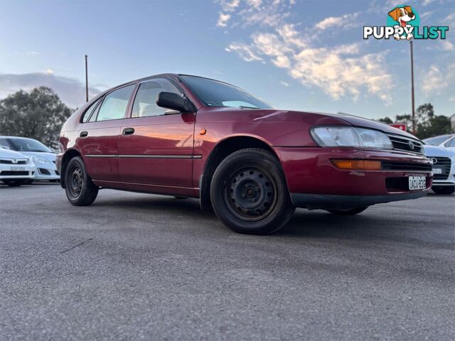 1995 TOYOTA COROLLA CSISECA AE101R 5D LIFTBACK