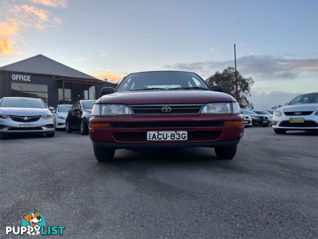 1995 TOYOTA COROLLA CSISECA AE101R 5D LIFTBACK