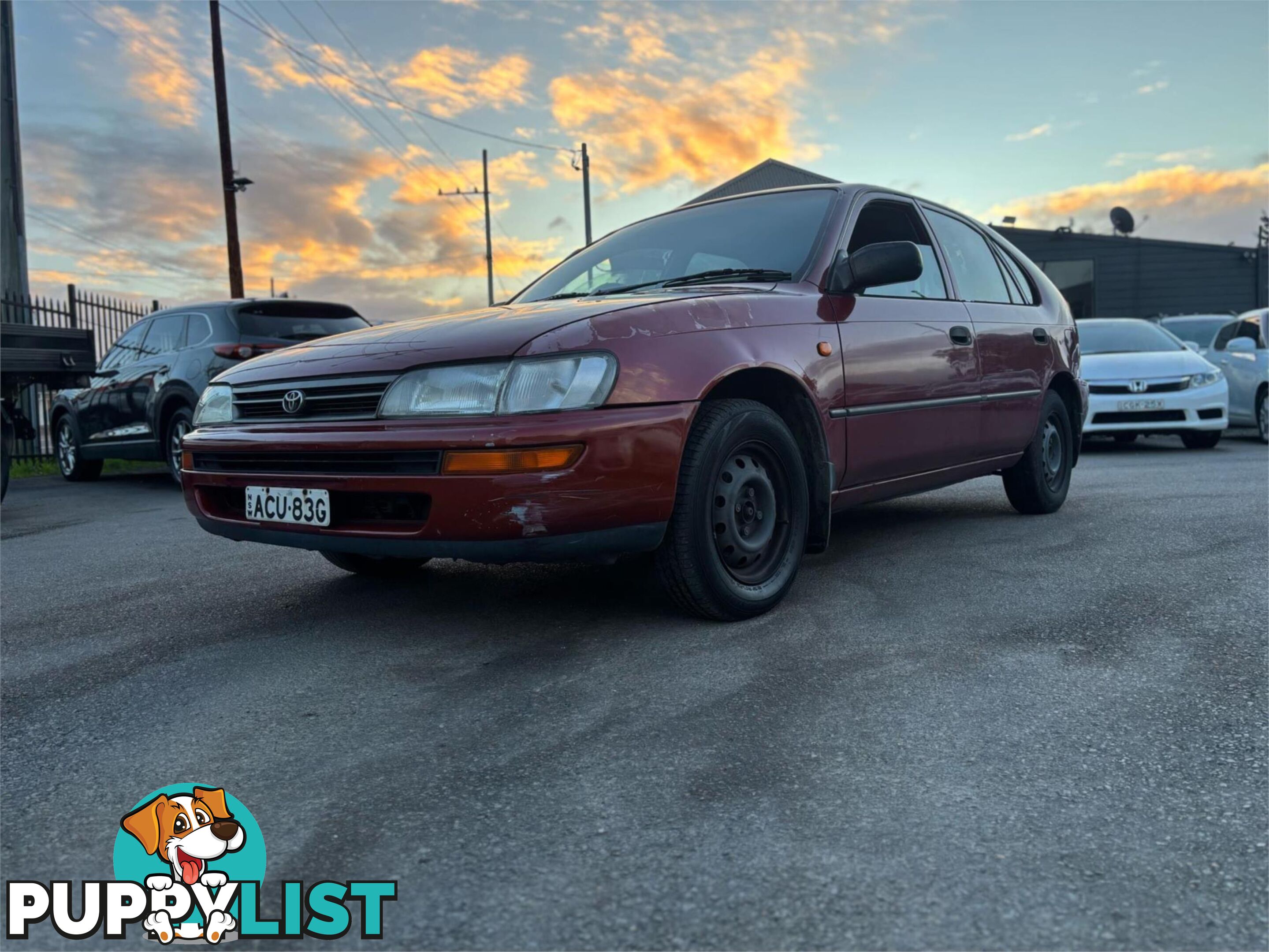 1995 TOYOTA COROLLA CSISECA AE101R 5D LIFTBACK