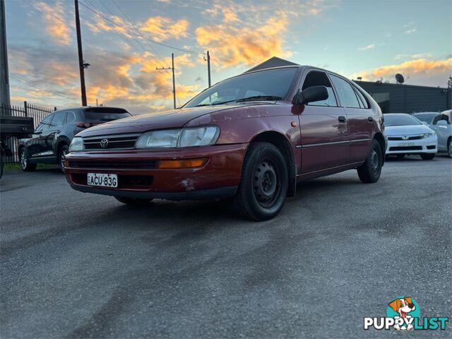 1995 TOYOTA COROLLA CSISECA AE101R 5D LIFTBACK