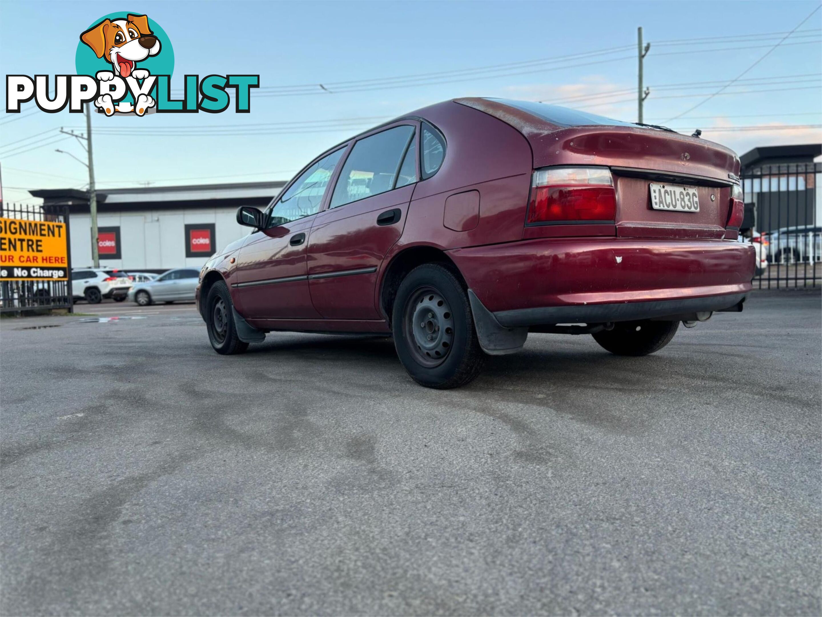 1995 TOYOTA COROLLA CSISECA AE101R 5D LIFTBACK