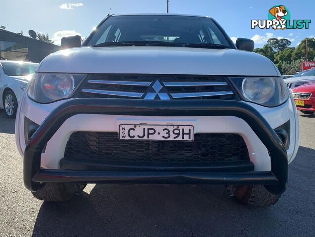 2013 MITSUBISHI TRITON GLX MNMY12 DOUBLE CAB UTILITY