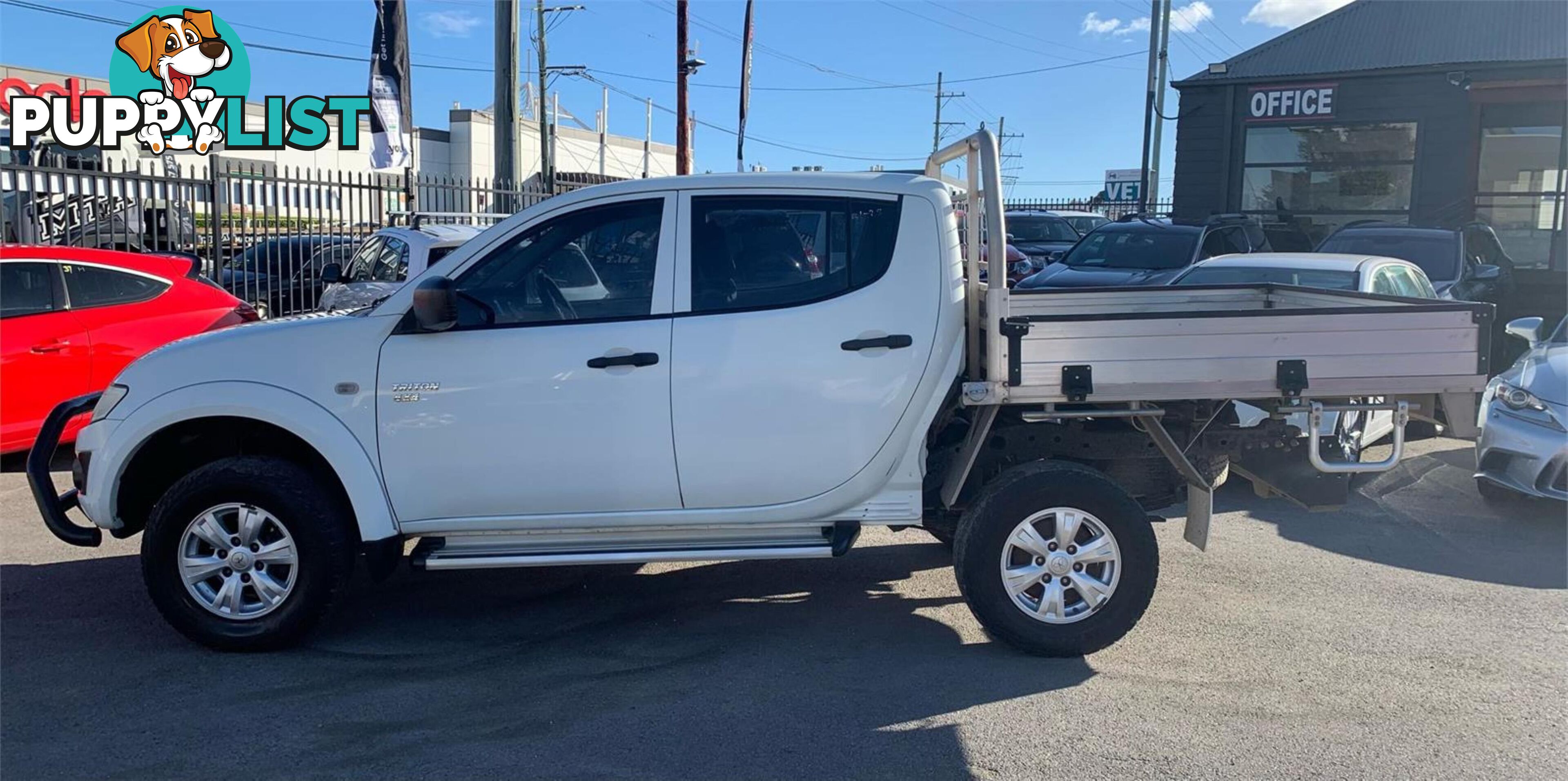 2013 MITSUBISHI TRITON GLX MNMY12 DOUBLE CAB UTILITY