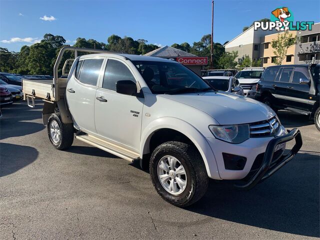 2013 MITSUBISHI TRITON GLX MNMY12 DOUBLE CAB UTILITY