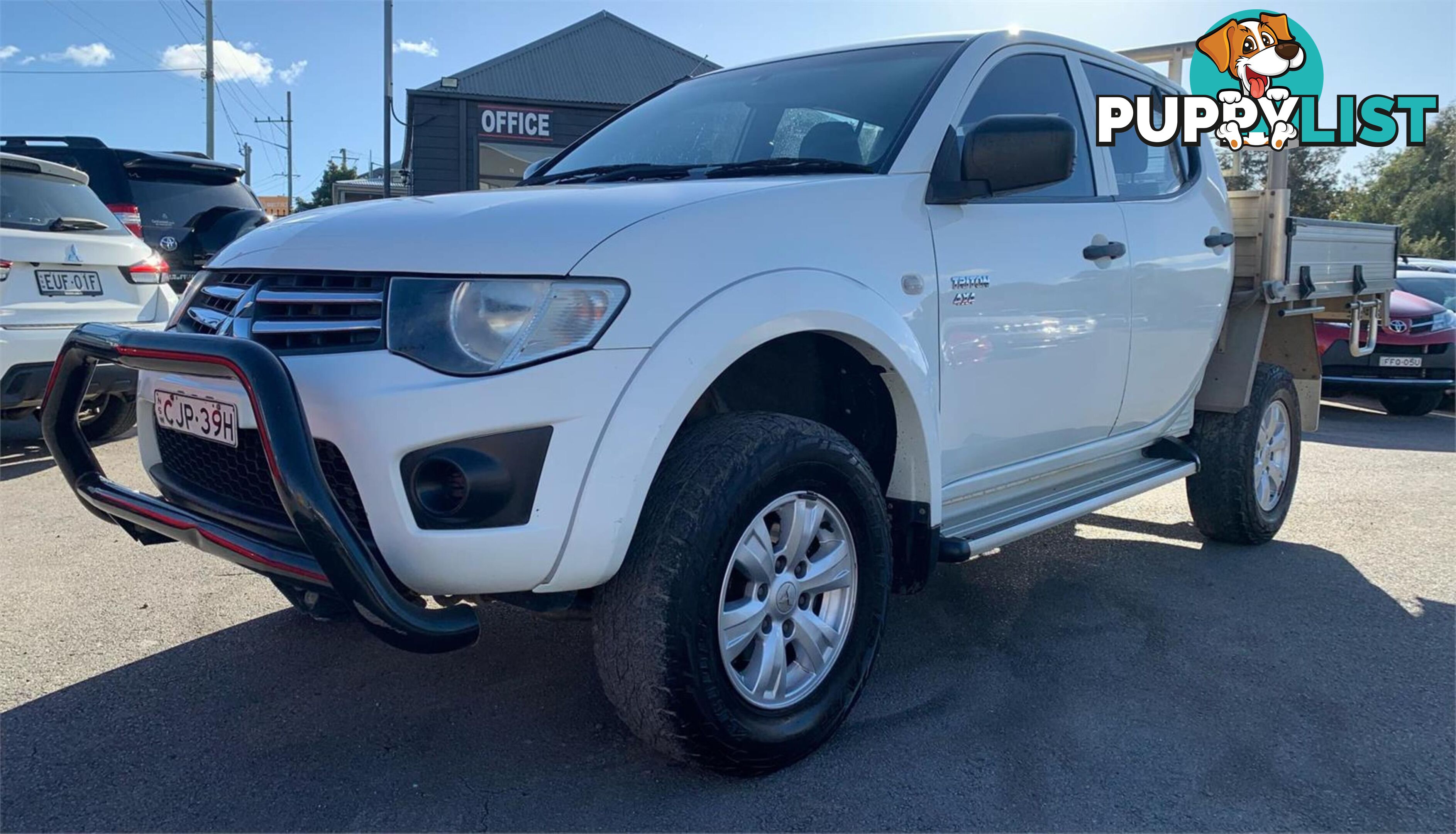 2013 MITSUBISHI TRITON GLX MNMY12 DOUBLE CAB UTILITY