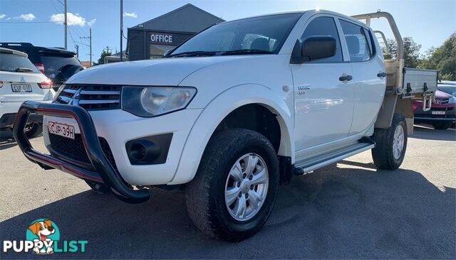 2013 MITSUBISHI TRITON GLX MNMY12 DOUBLE CAB UTILITY