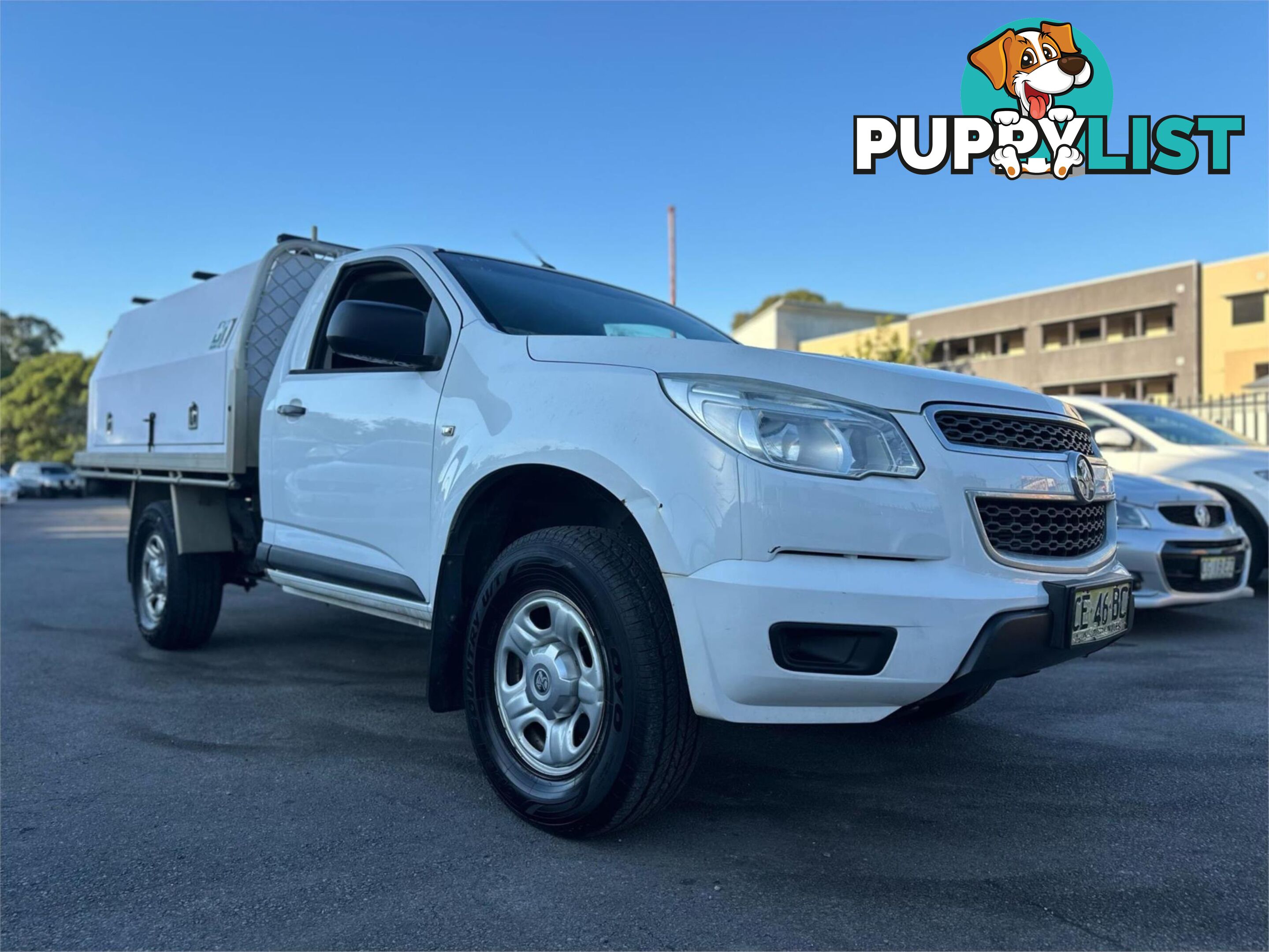 2015 HOLDEN COLORADO DX(4X4) RGMY15 C/CHAS