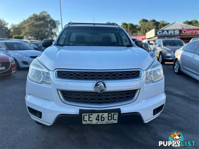 2015 HOLDEN COLORADO DX(4X4) RGMY15 C/CHAS