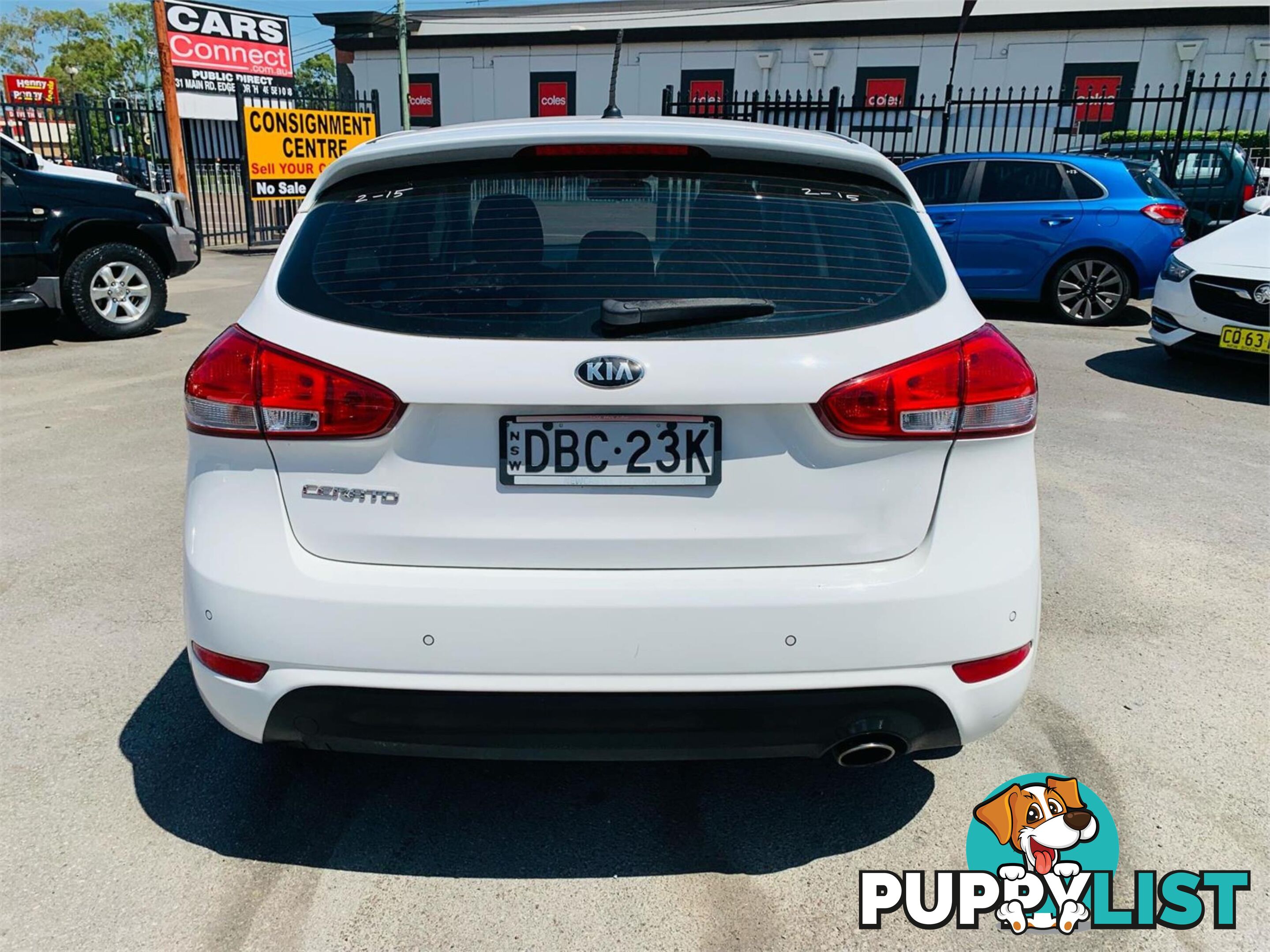 2015 KIA CERATO S YDMY15 5D HATCHBACK