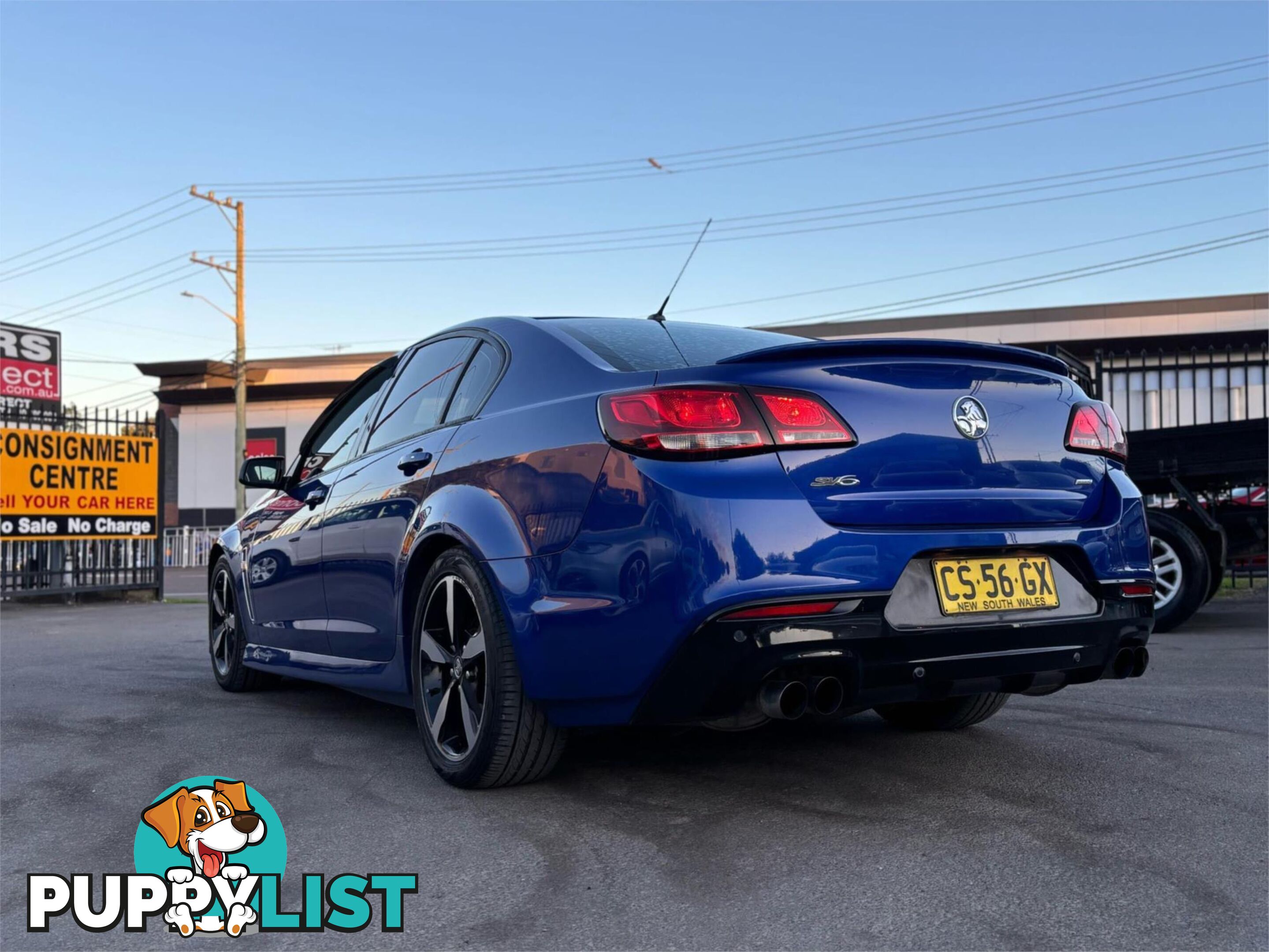 2016 HOLDEN COMMODORE SV6 VFII 4D SEDAN