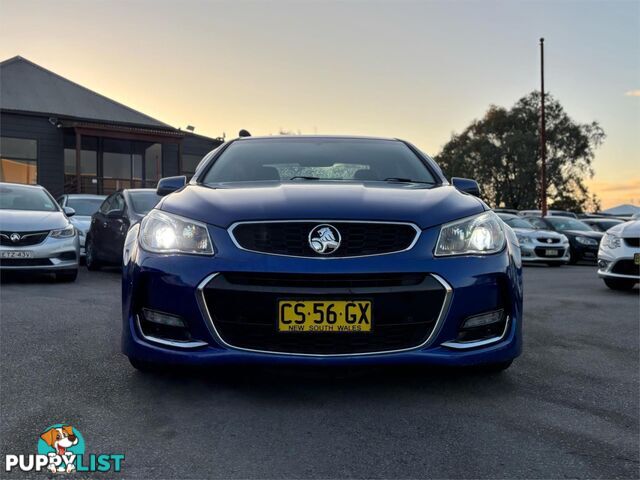 2016 HOLDEN COMMODORE SV6 VFII 4D SEDAN