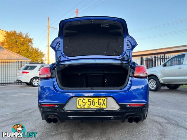 2016 HOLDEN COMMODORE SV6 VFII 4D SEDAN