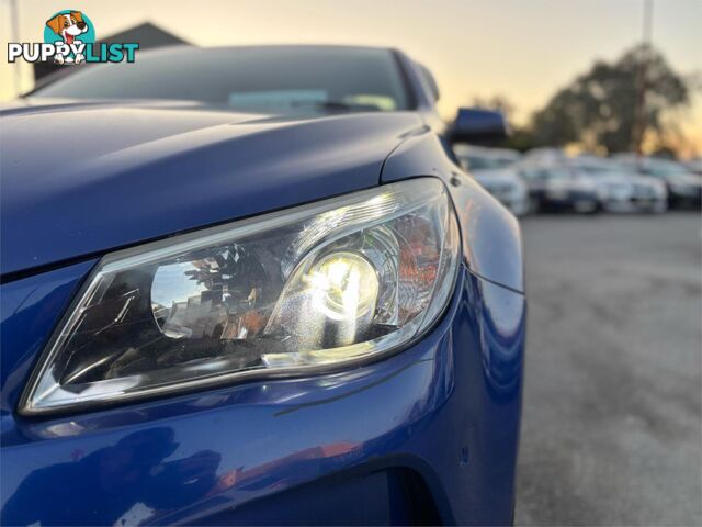 2016 HOLDEN COMMODORE SV6 VFII 4D SEDAN