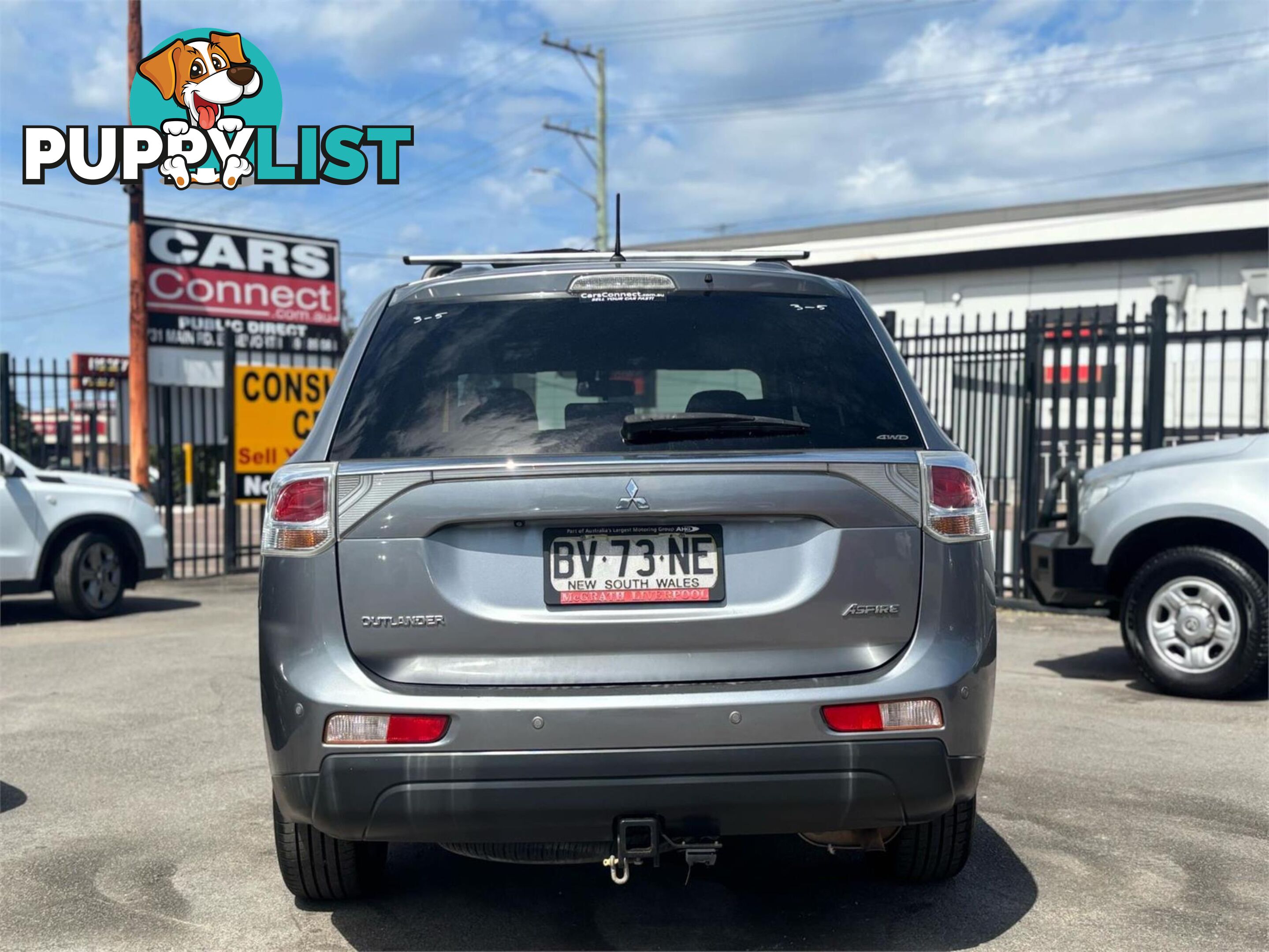 2013 MITSUBISHI OUTLANDER ASPIRE(4X4) ZJ 4D WAGON