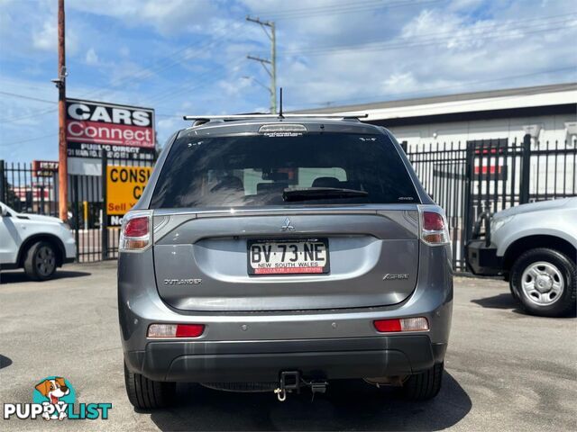 2013 MITSUBISHI OUTLANDER ASPIRE(4X4) ZJ 4D WAGON