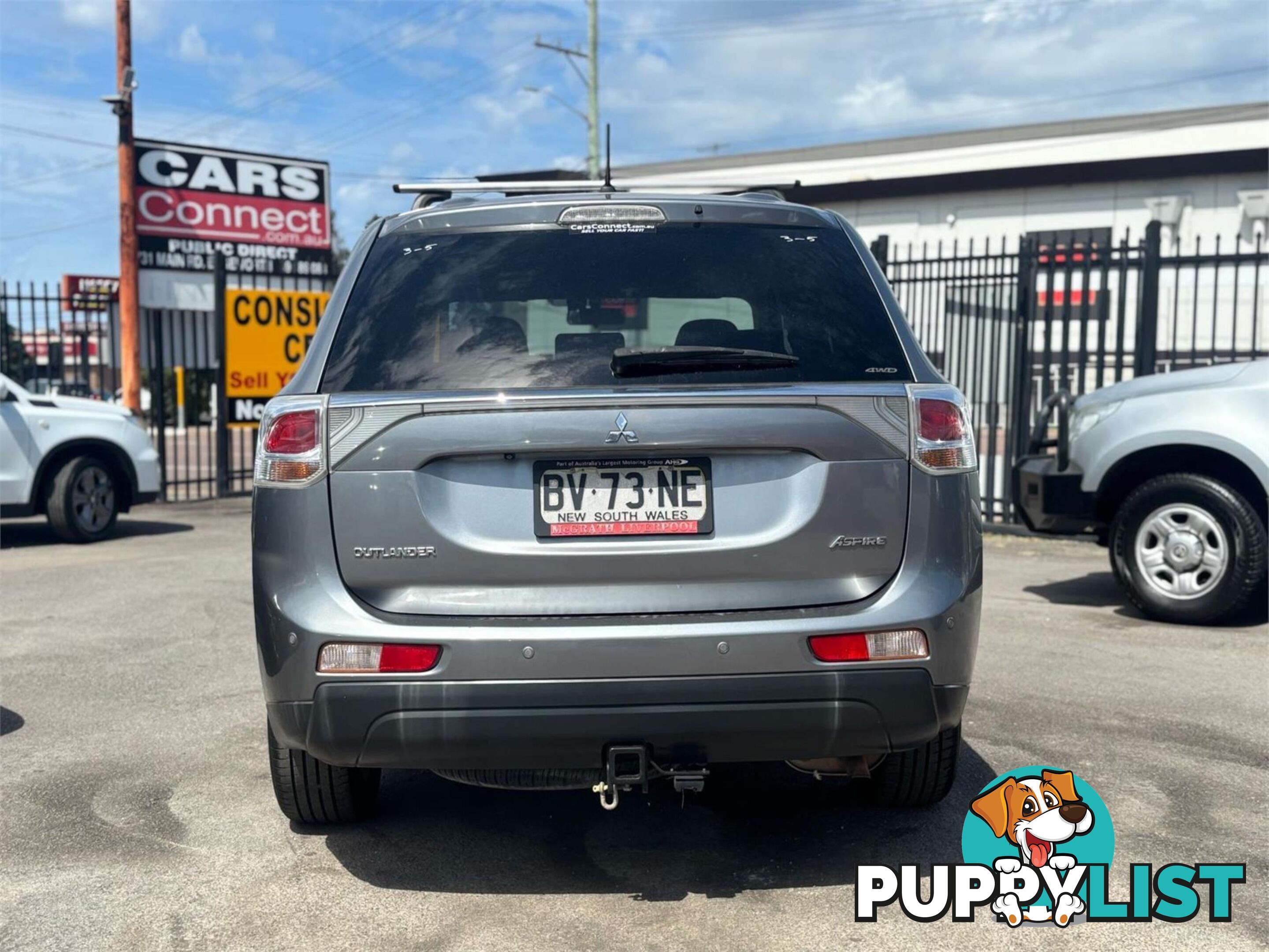 2013 MITSUBISHI OUTLANDER ASPIRE(4X4) ZJ 4D WAGON