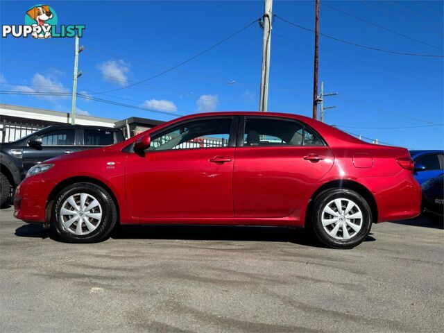 2008 TOYOTA COROLLA ASCENT ZRE152R 4D SEDAN