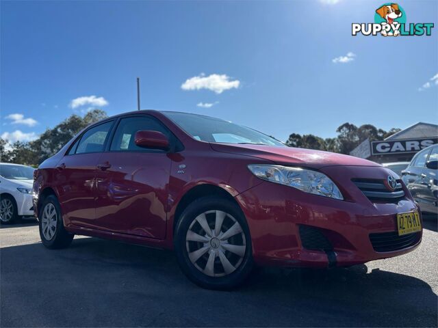 2008 TOYOTA COROLLA ASCENT ZRE152R 4D SEDAN