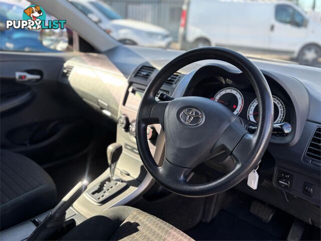 2008 TOYOTA COROLLA ASCENT ZRE152R 4D SEDAN