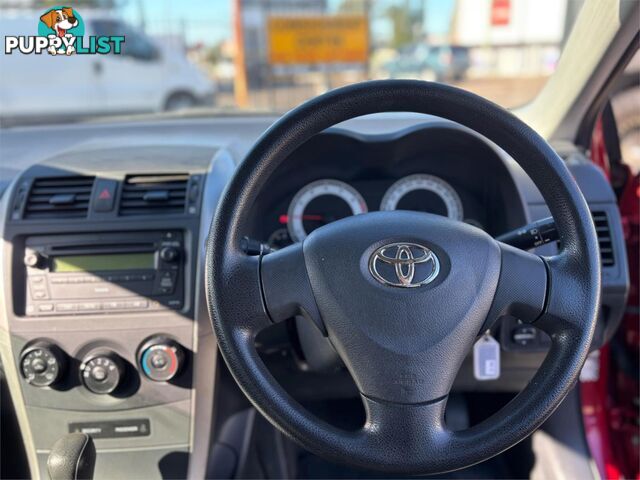 2008 TOYOTA COROLLA ASCENT ZRE152R 4D SEDAN