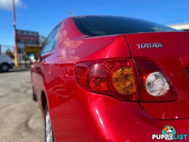 2008 TOYOTA COROLLA ASCENT ZRE152R 4D SEDAN