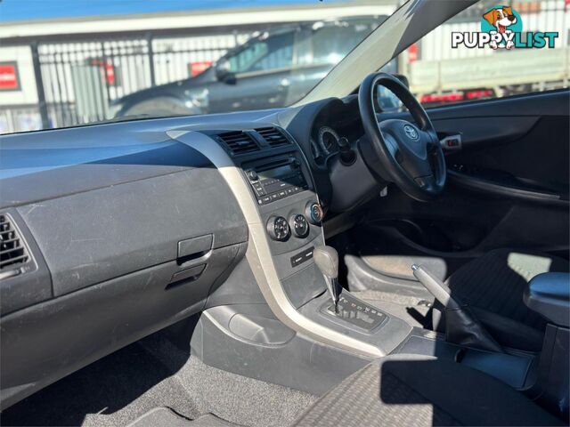 2008 TOYOTA COROLLA ASCENT ZRE152R 4D SEDAN