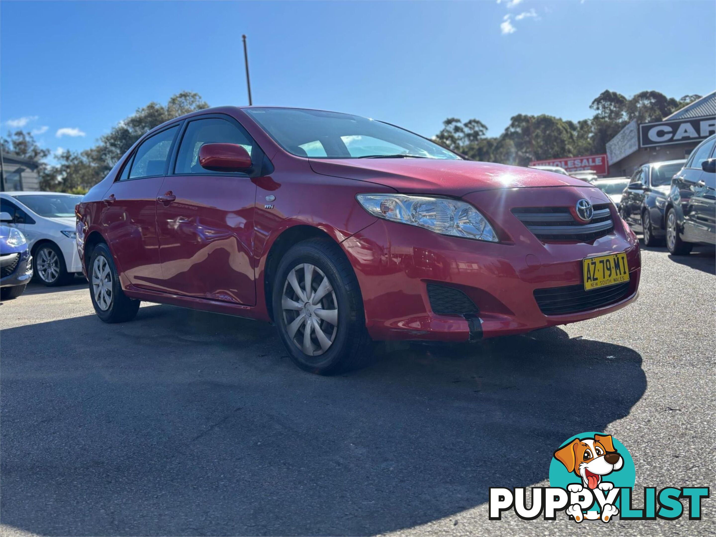 2008 TOYOTA COROLLA ASCENT ZRE152R 4D SEDAN