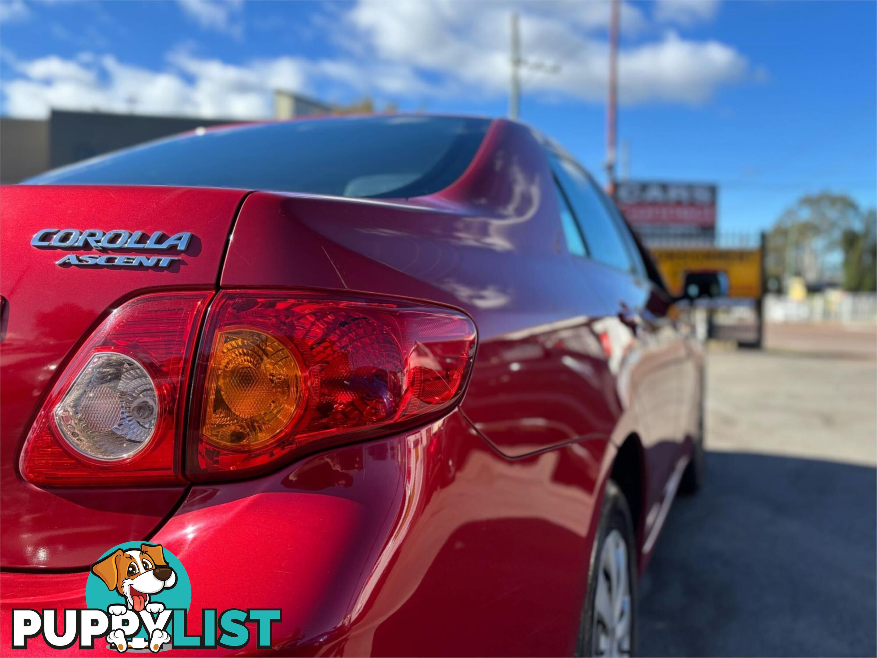 2008 TOYOTA COROLLA ASCENT ZRE152R 4D SEDAN