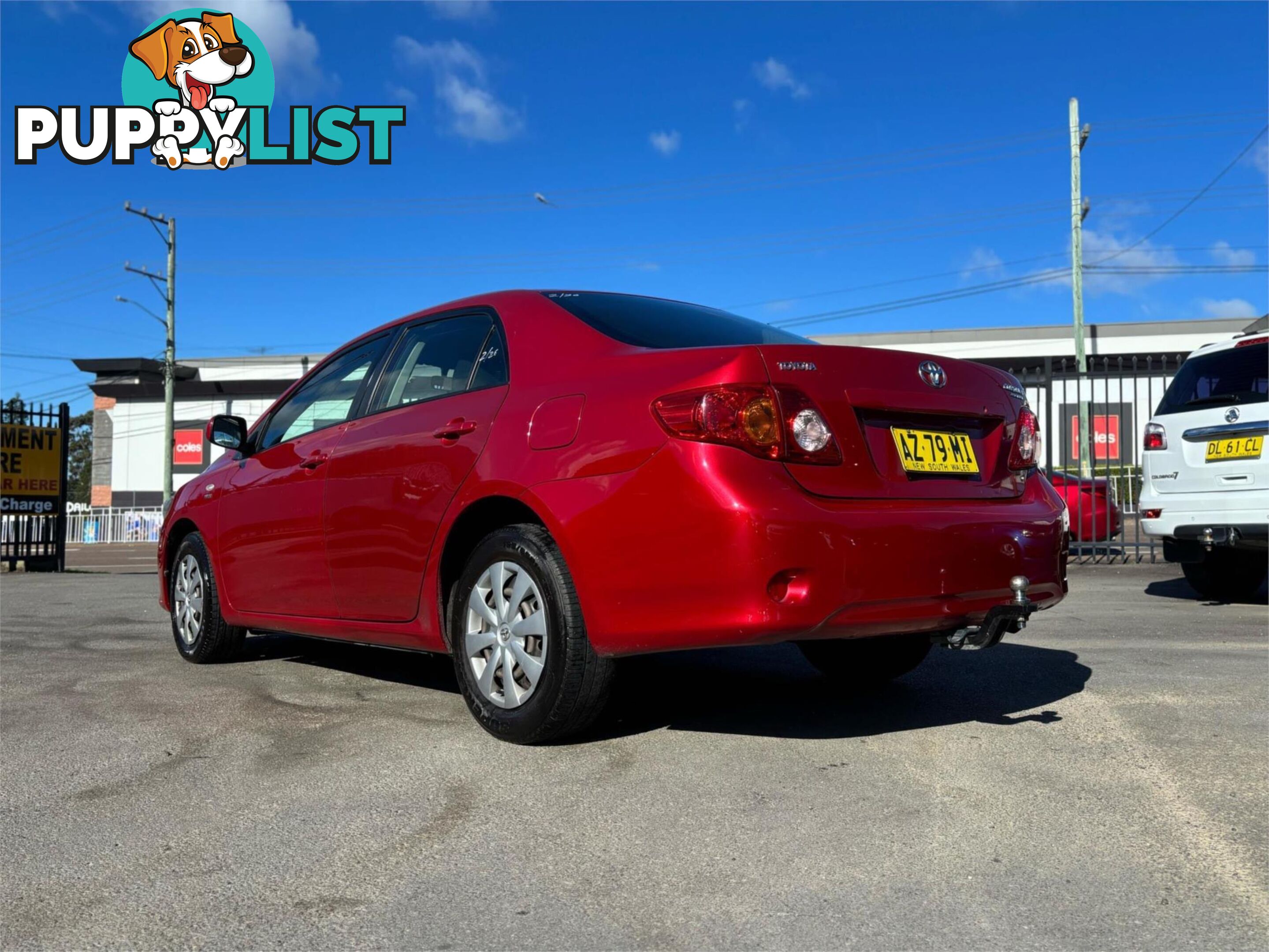 2008 TOYOTA COROLLA ASCENT ZRE152R 4D SEDAN