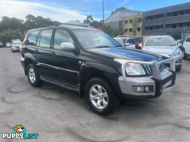 2005 TOYOTA LANDCRUISER PRADOGXL(4X4) KZJ120R 4D WAGON