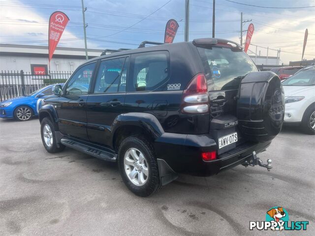 2005 TOYOTA LANDCRUISER PRADOGXL(4X4) KZJ120R 4D WAGON