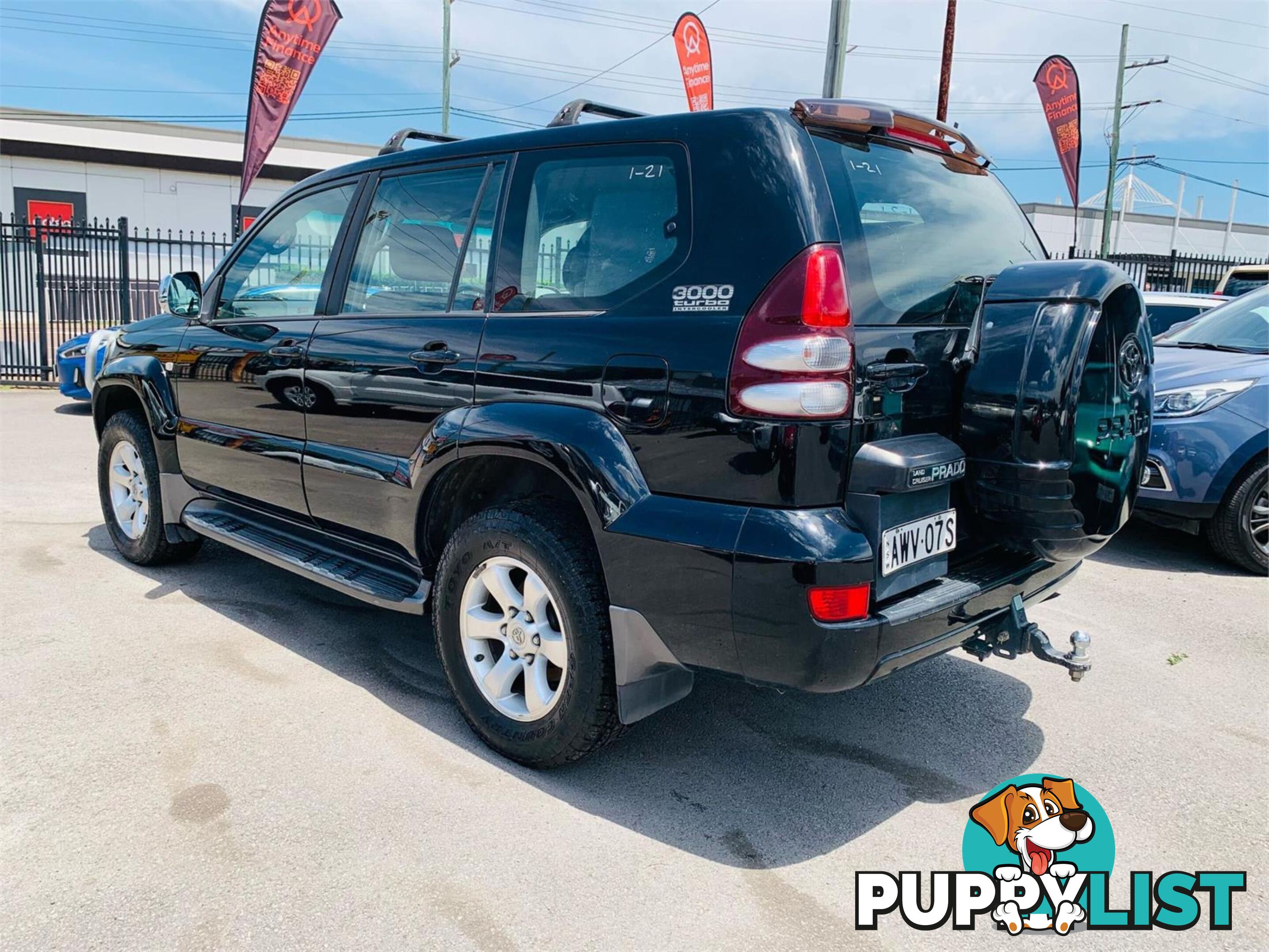 2005 TOYOTA LANDCRUISER PRADOGXL(4X4) KZJ120R 4D WAGON