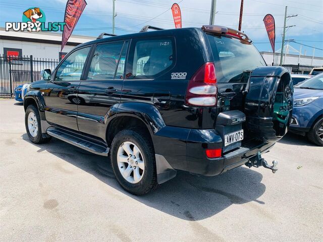 2005 TOYOTA LANDCRUISER PRADOGXL(4X4) KZJ120R 4D WAGON