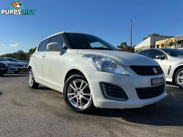 2015 SUZUKI SWIFT GL FZ 5D HATCHBACK