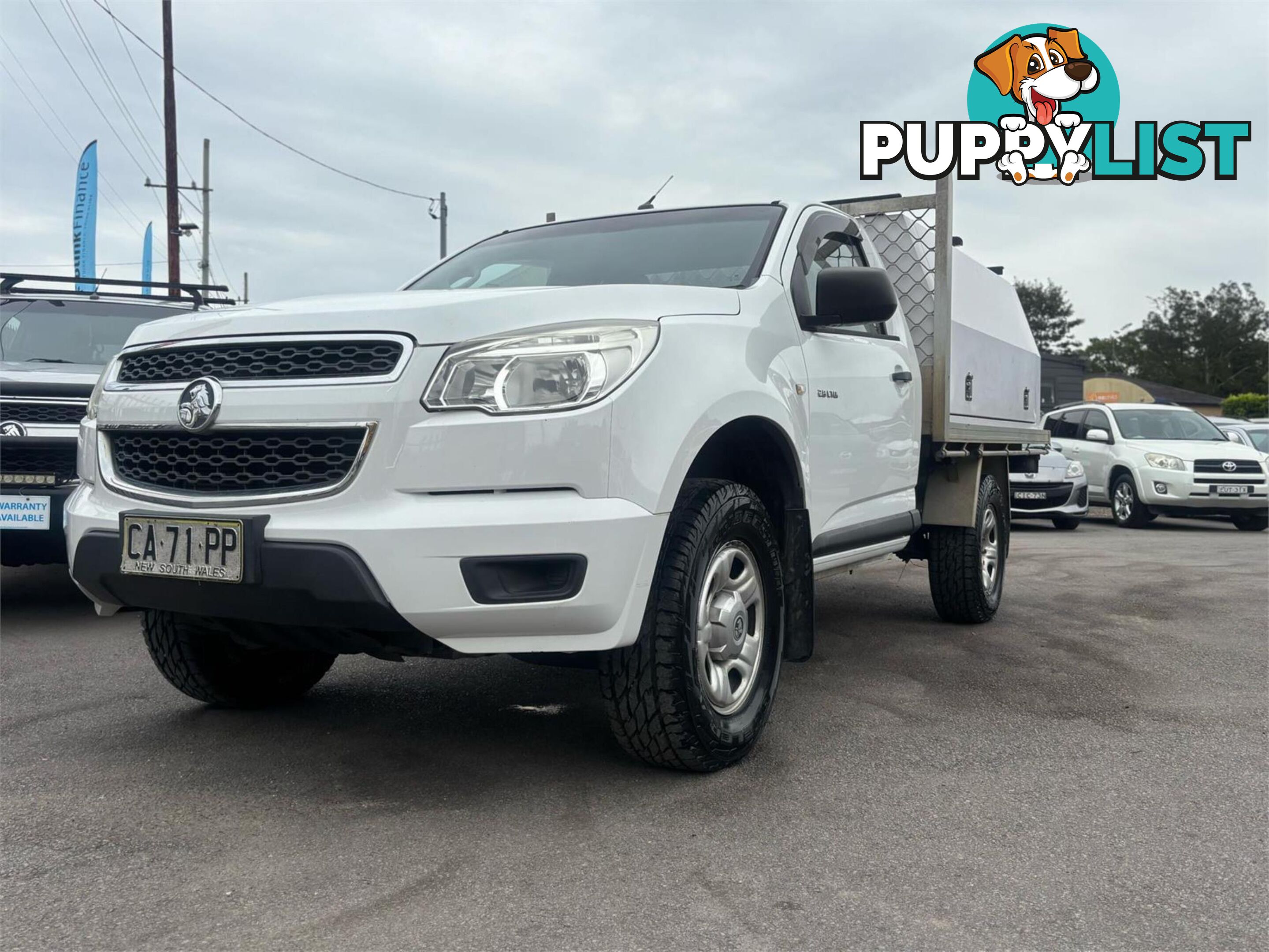 2014 HOLDEN COLORADO DX(4X4) RGMY14 C/CHAS