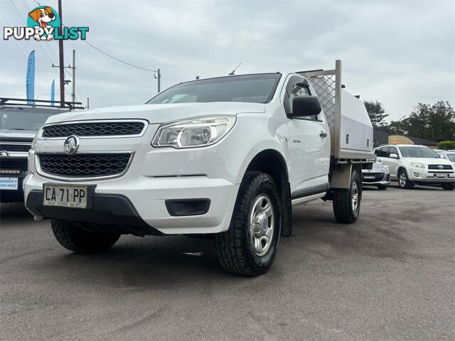 2014 HOLDEN COLORADO DX(4X4) RGMY14 C/CHAS