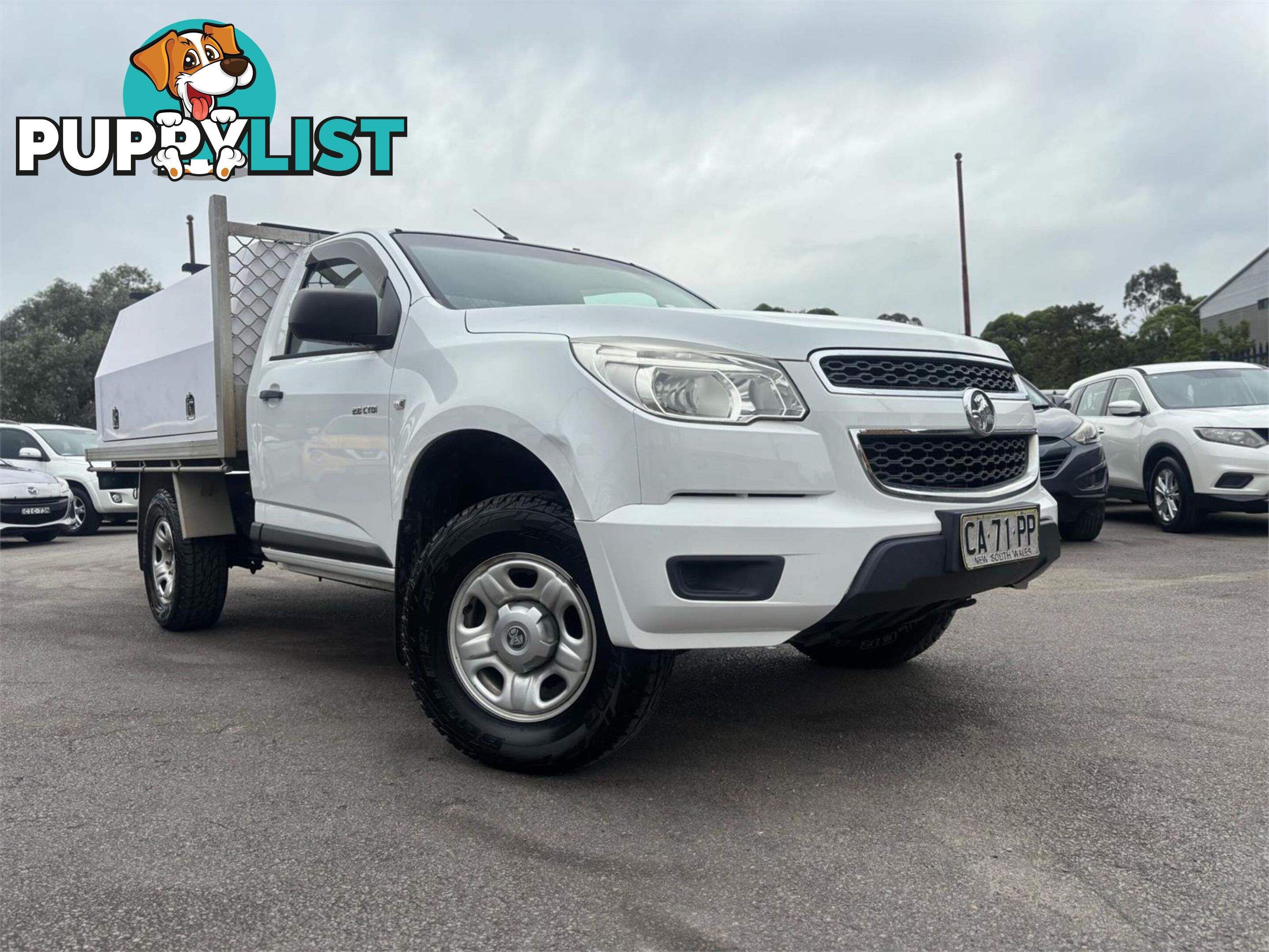2014 HOLDEN COLORADO DX(4X4) RGMY14 C/CHAS
