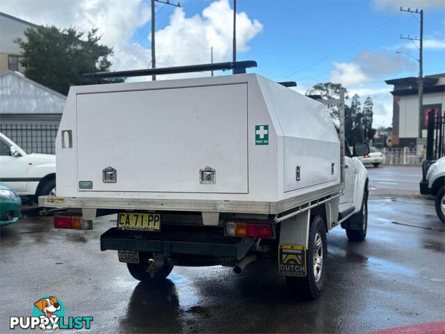 2014 HOLDEN COLORADO DX(4X4) RGMY14 C/CHAS